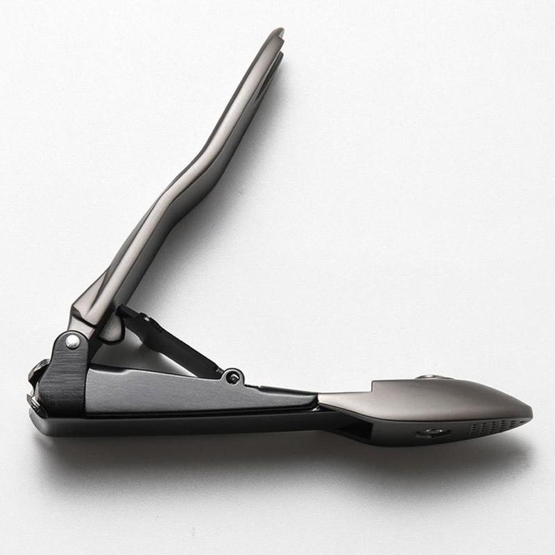 Stainless Steel Nail Cutter with Storage - Image 1