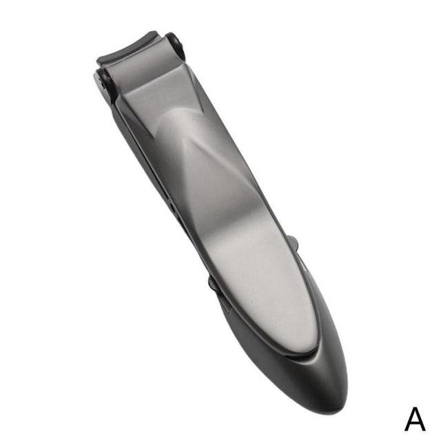 Stainless Steel Nail Cutter with Storage - Image 9
