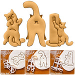 Cat Cookie Mold Cutter Set