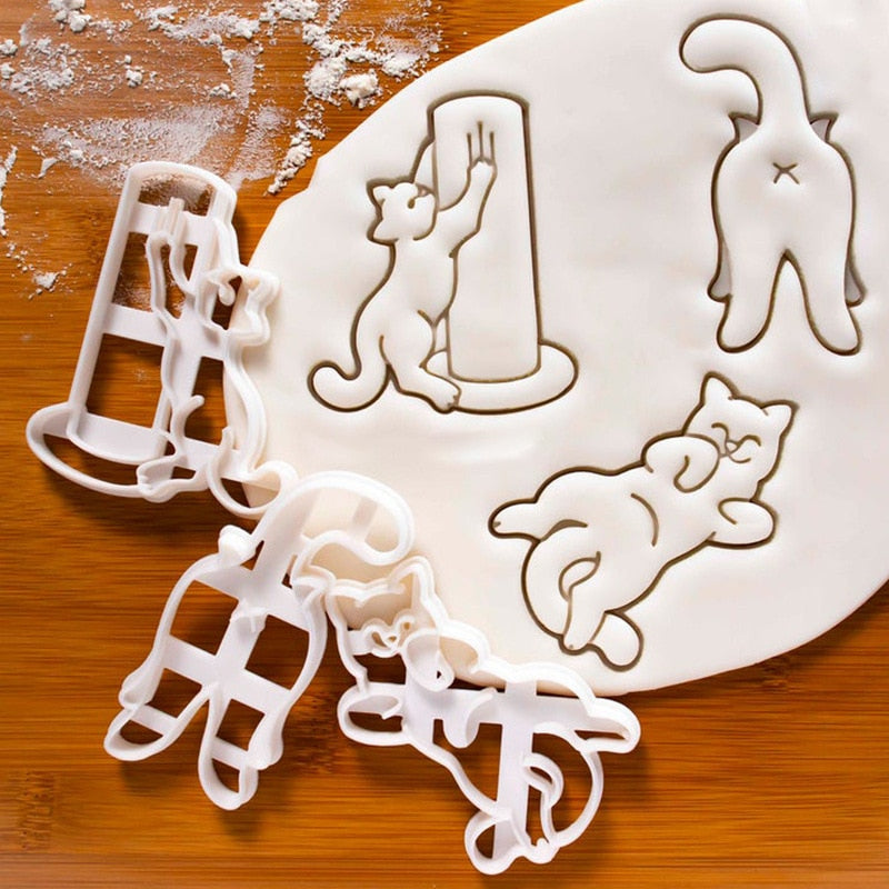 Cat Cookie Mold Cutter Set - Image 0