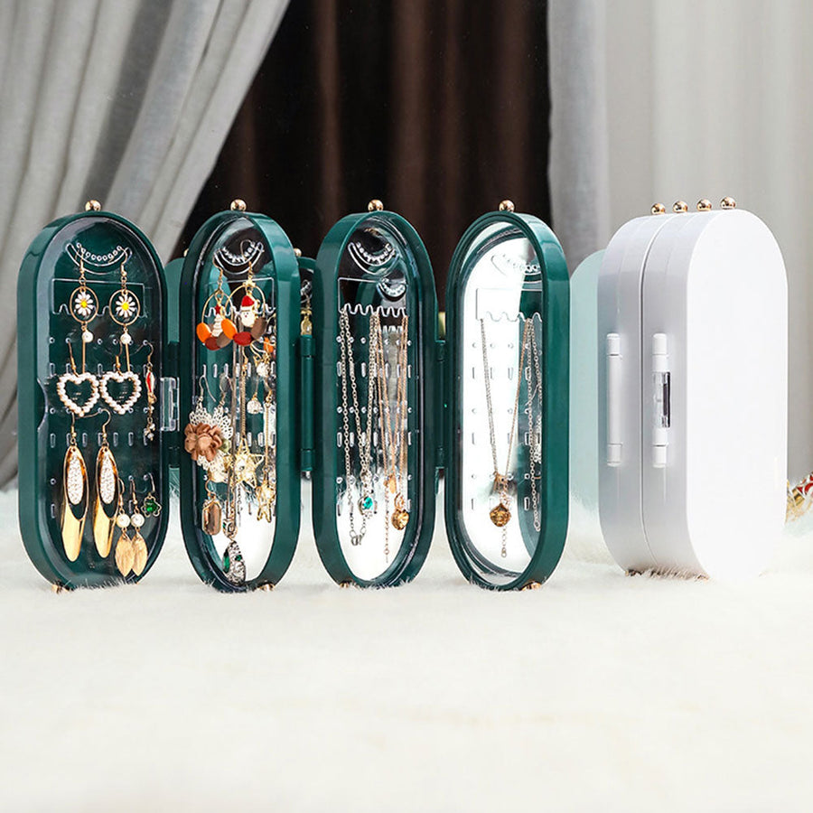 Elegant Foldable Jewelry Organizer Stand - Image 0