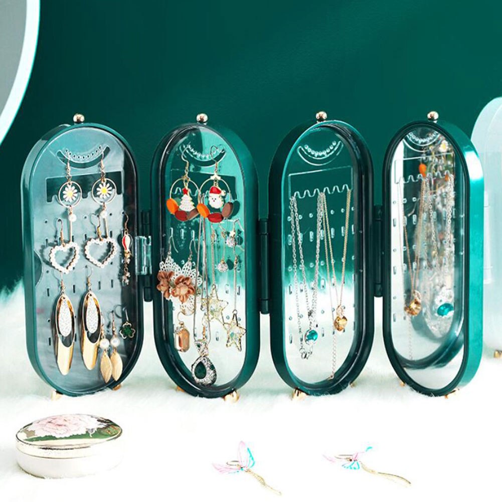 Elegant Foldable Jewelry Organizer Stand