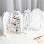 Elegant Foldable Jewelry Organizer Stand