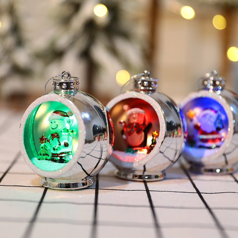 LED Christmas Hollow Ball Ornaments - Image 7