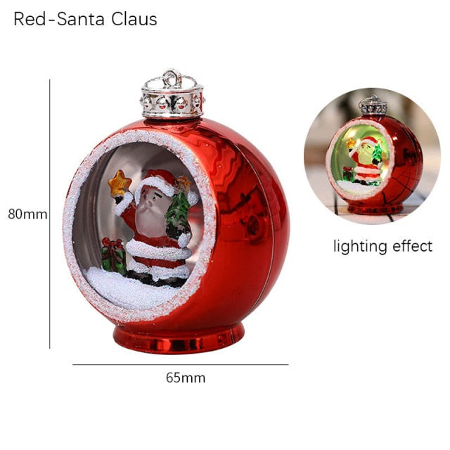 LED Christmas Hollow Ball Ornaments