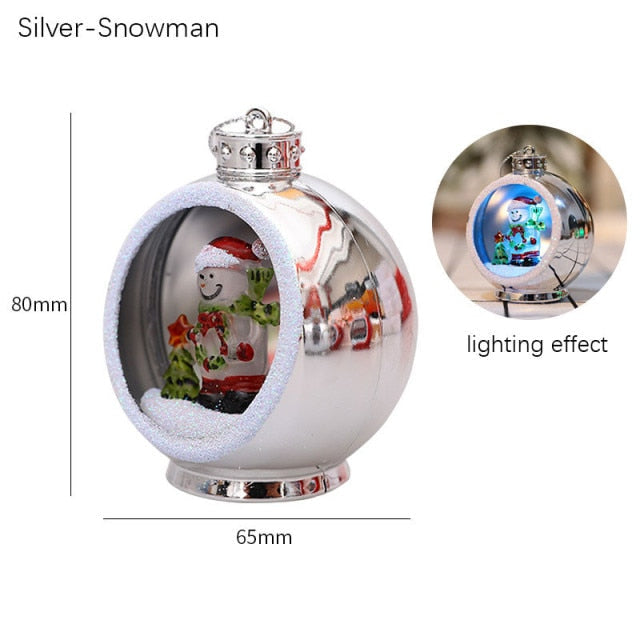 LED Christmas Hollow Ball Ornaments