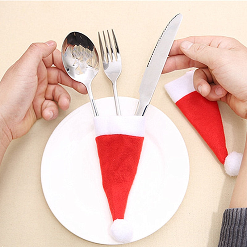 Christmas Silverware Holder Set - Image 3