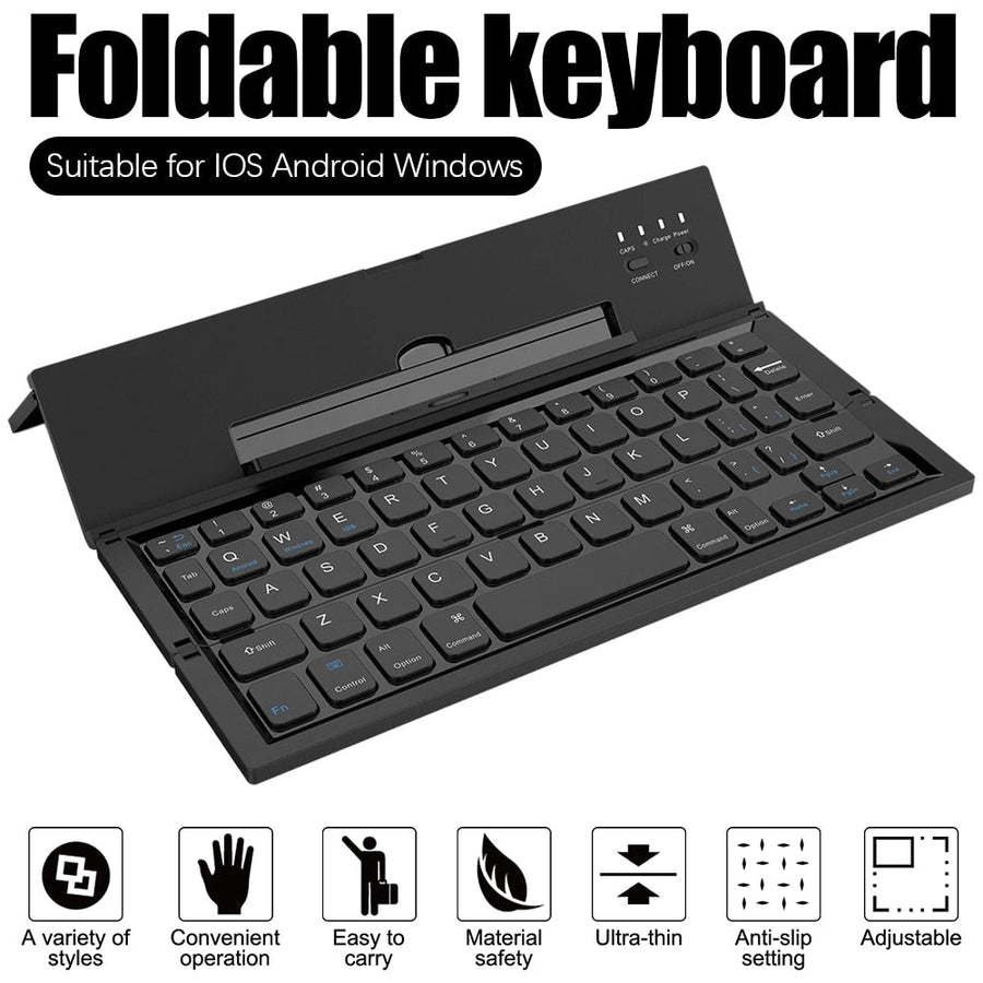 Portable Wireless Pocket Keyboard Phone Holder - Image 1