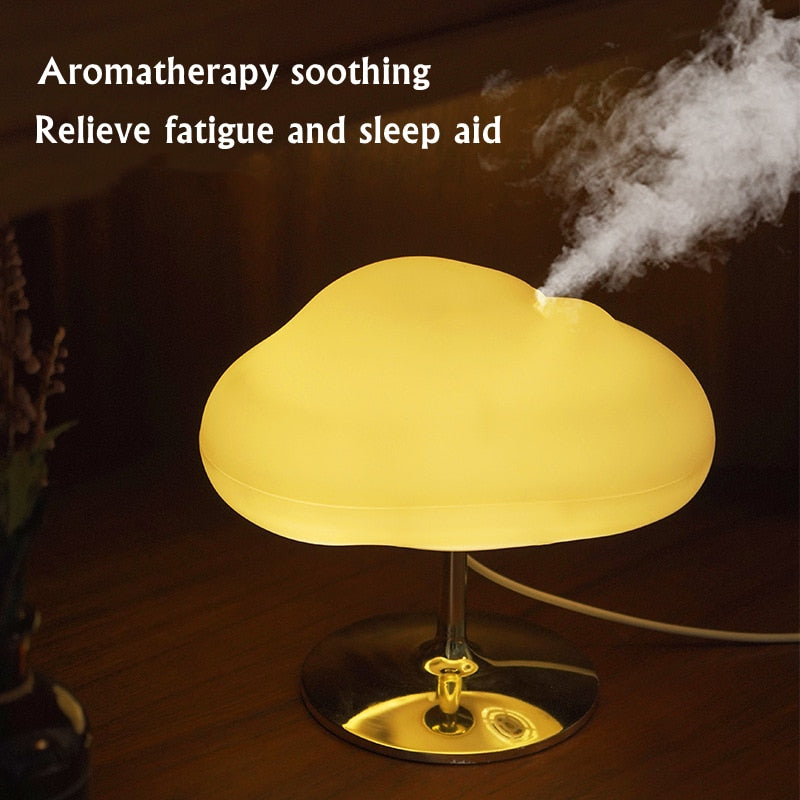 Creative Cloud Air Humidifier Table Lamp - Image 1