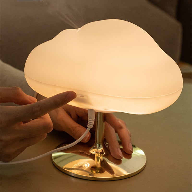 Creative Cloud Air Humidifier Table Lamp