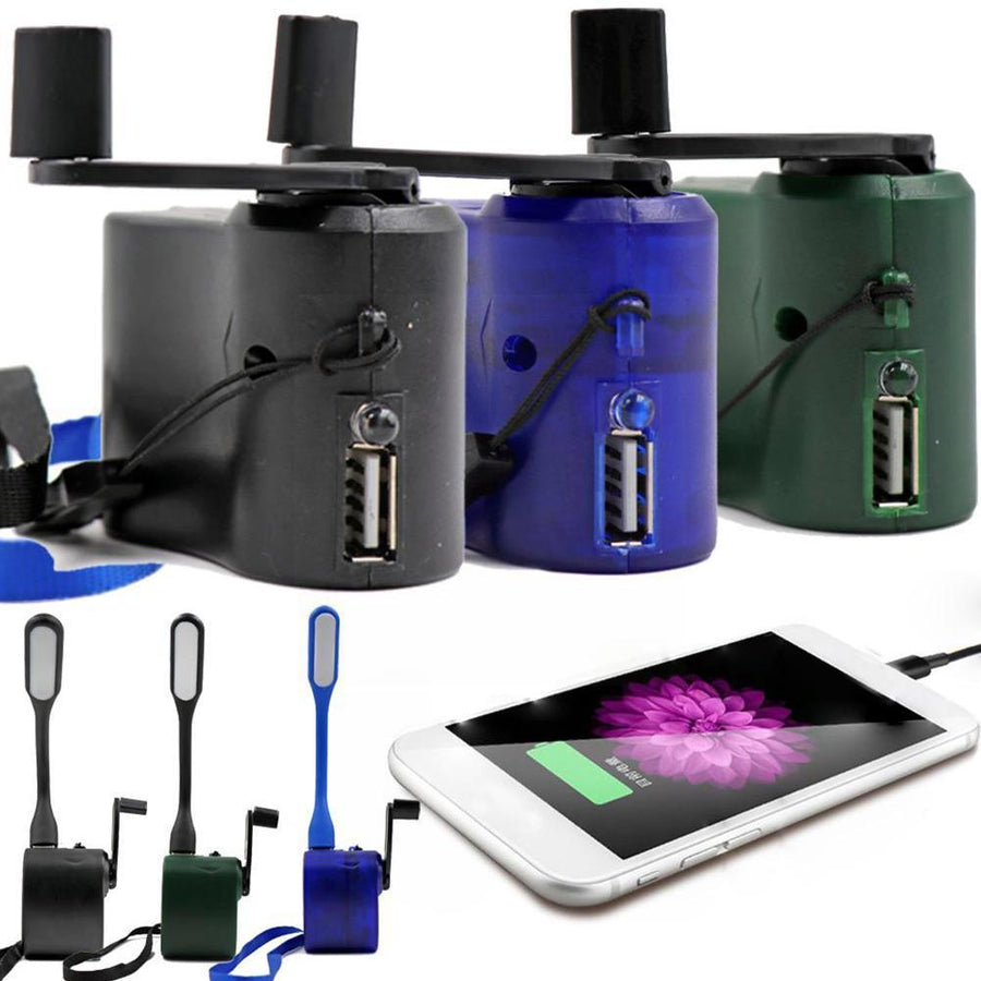 USB Emergency Manual Phone Charger - Image 1