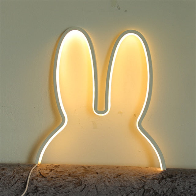 Rabbit Modern Night Lamp