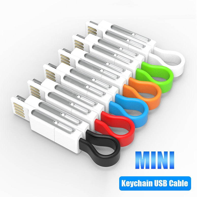 4in1 Magnetic Keychain USB Charging Cable