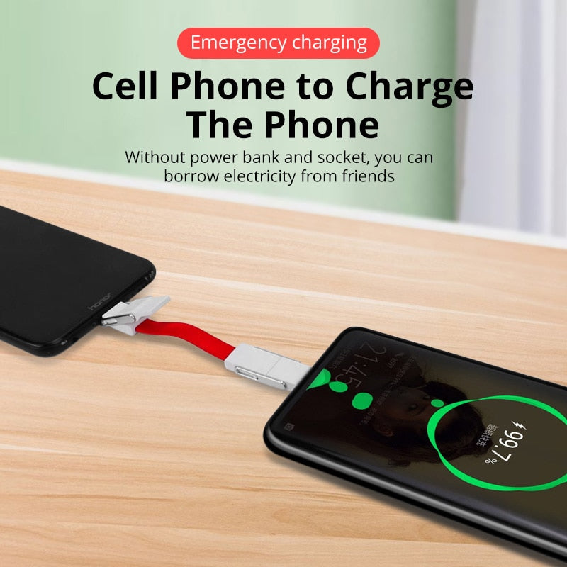 4in1 Magnetic Keychain USB Charging Cable - Image 1