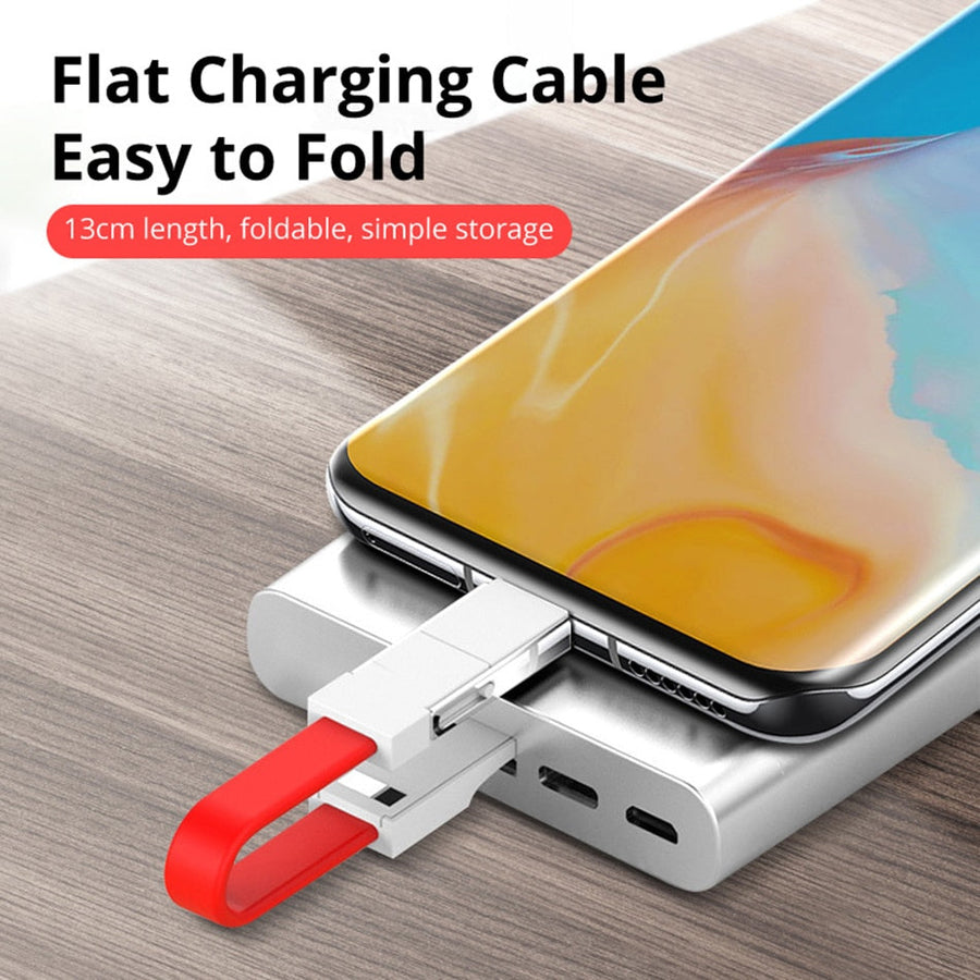 4in1 Magnetic Keychain USB Charging Cable - Image 6