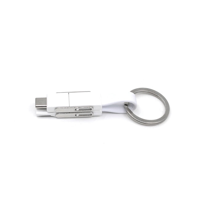 4in1 Magnetic Keychain USB Charging Cable