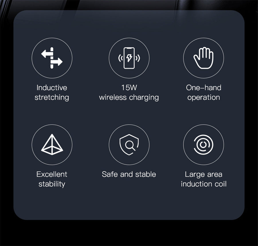 Rotating Intelligent Car Wireless Phone Charger - Image 8
