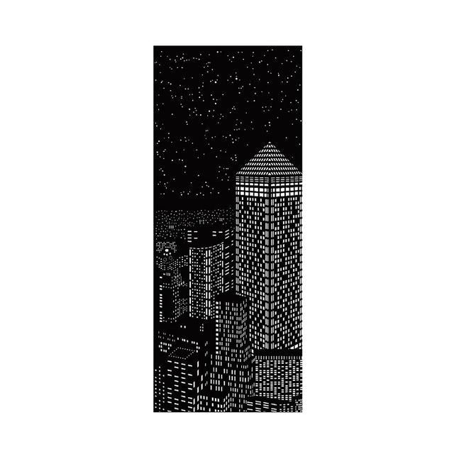 Unique City View Polyester Blackout Curtains - Image 5