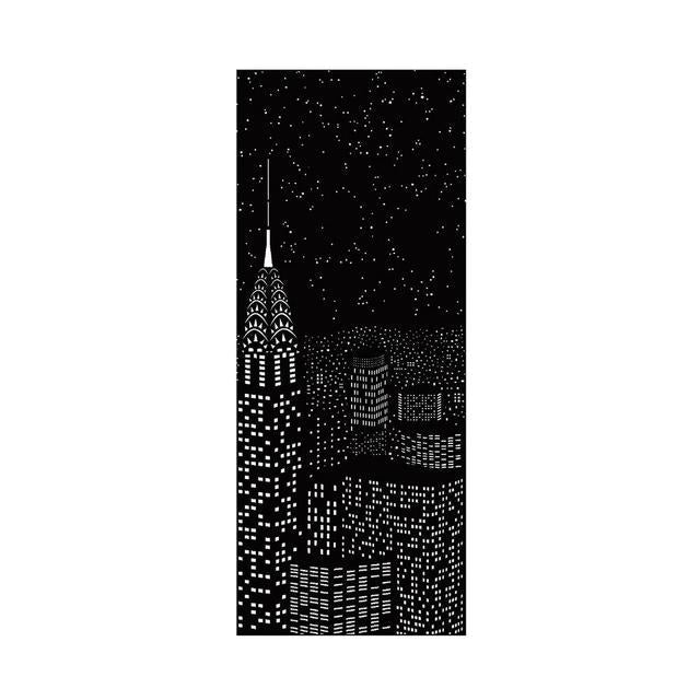 Unique City View Polyester Blackout Curtains - Image 2