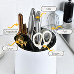 Rotating Kitchen Utensil Knife Holder