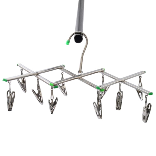 Foldable Laundry Dryer Hanger - Image 2