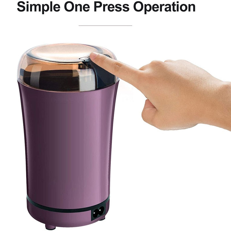 Electric Powerful Mini Coffee Bean Grinder