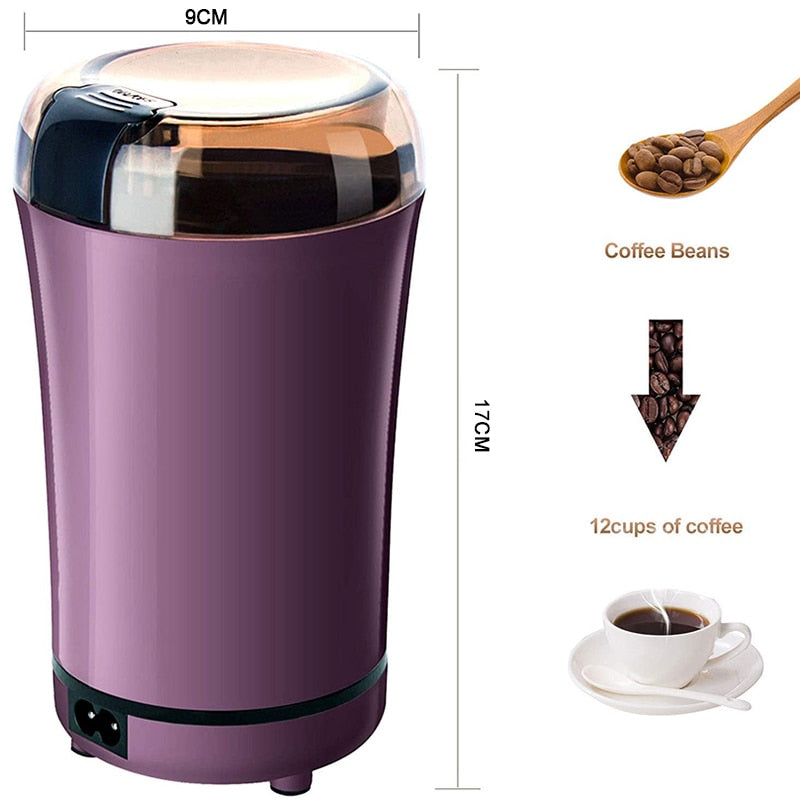 Electric Powerful Mini Coffee Bean Grinder - Image 8
