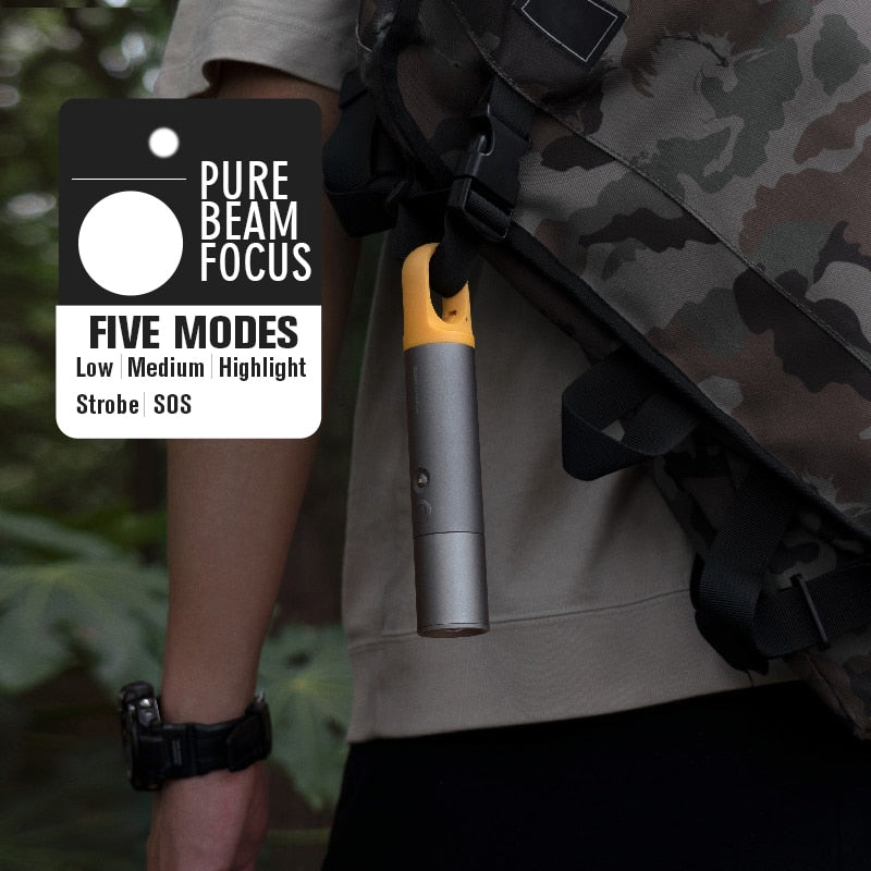 Ultra Bright Mini Camping Zoomable Flashlight - Image 1
