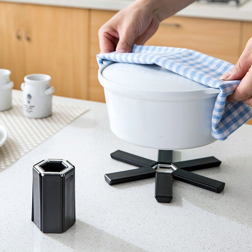 Foldable Non-Slip Heat Resistant Pan Coaster - Image 0