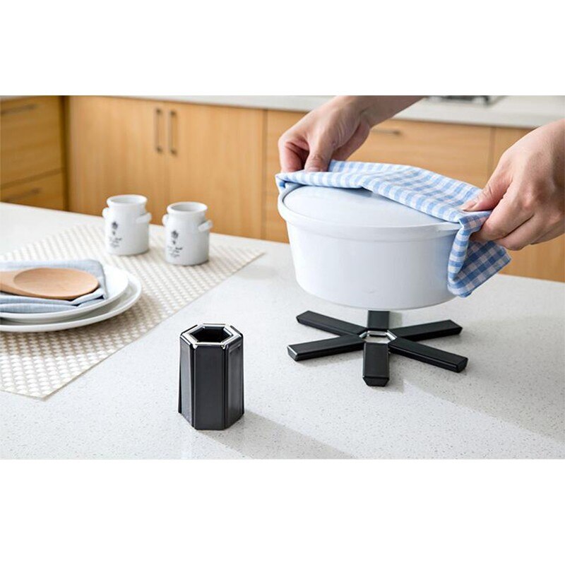 Foldable Non-Slip Heat Resistant Pan Coaster - Image 6