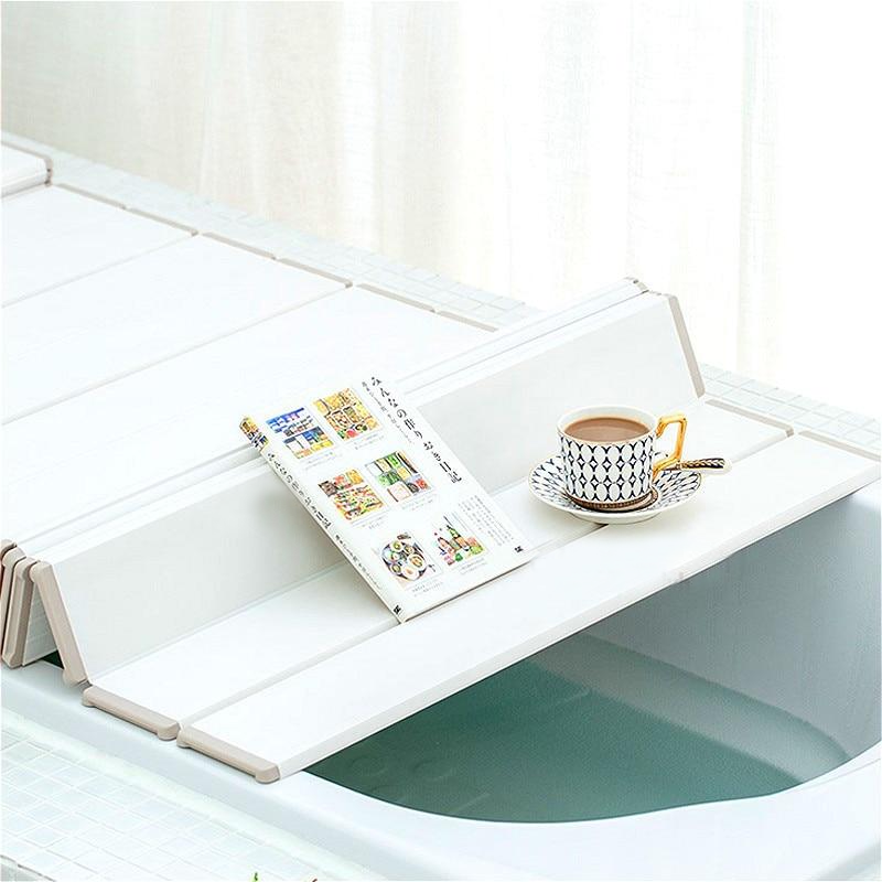 Creative Foldable Anti-Dust Bathtub Cover Tray - Image 0