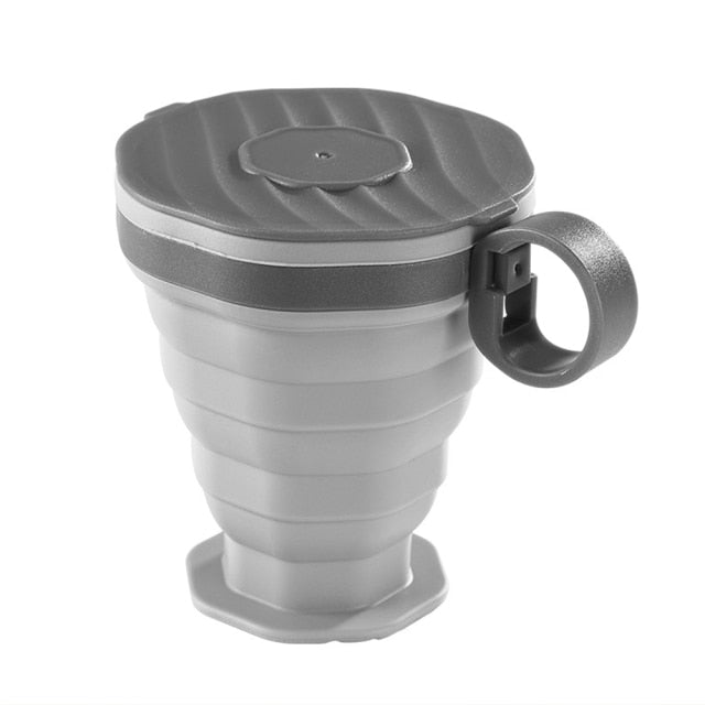Folding Telescopic Silicone Mug - Image 9