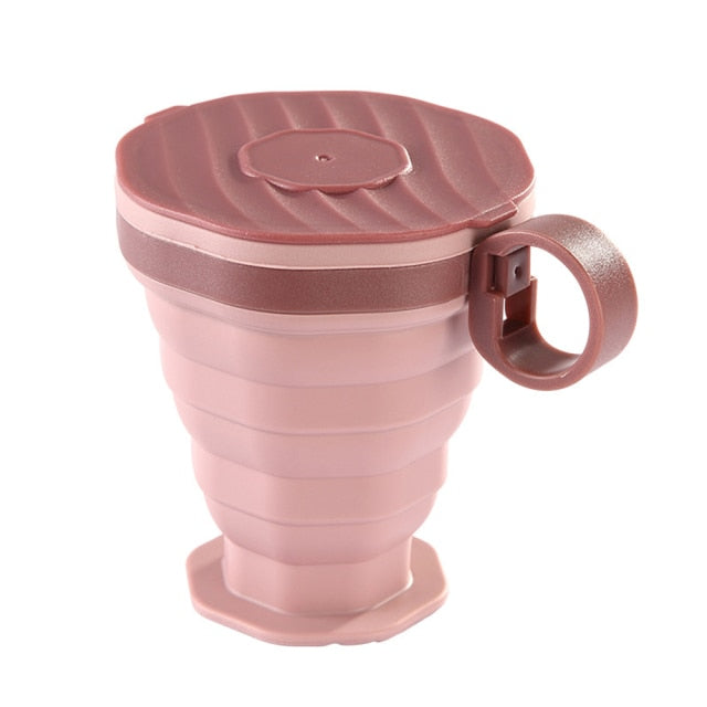 Folding Telescopic Silicone Mug - Image 8