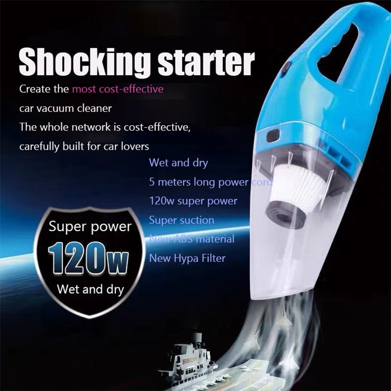 12V Mini Car Vacuum Cleaner