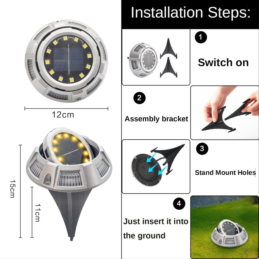 Underground LED Solar Lights - Image 4