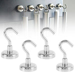 4Pcs Strong Magnetic Hooks