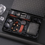 Elegant Men's Luxury Leather Gift Set