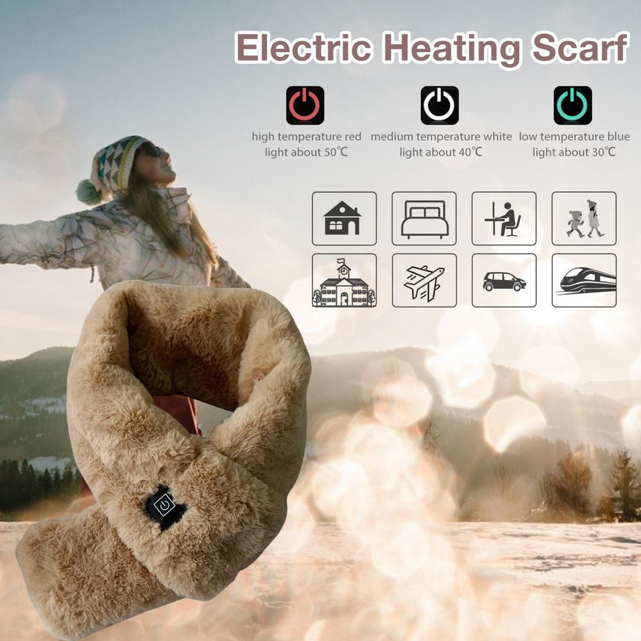 Winter USB Smart Heating Scarf - Image 1