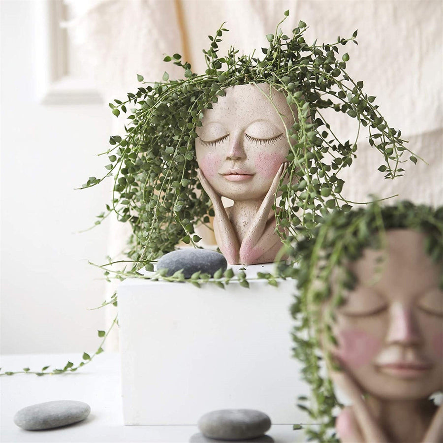 Nordic Women's Peace Flower Pot - Image 4