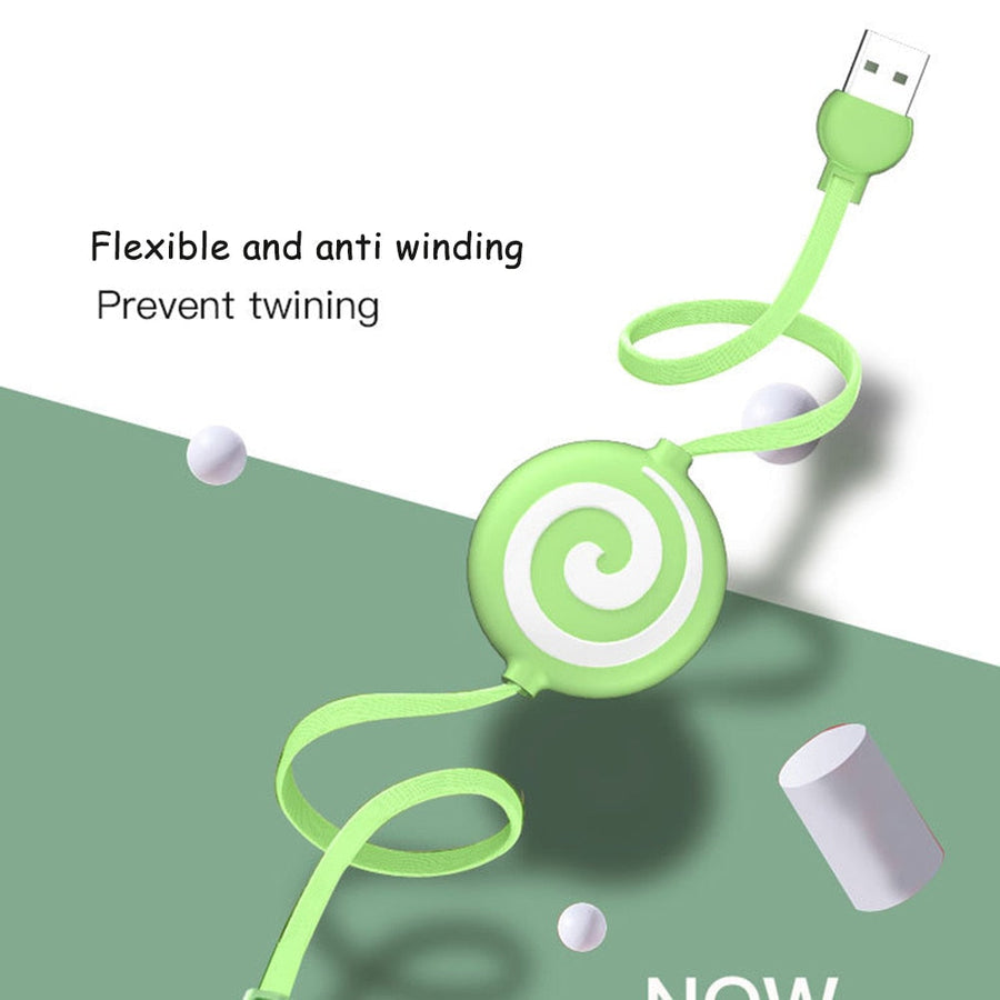 3in1 Retractable Universal Phone Charging Cable - Image 1