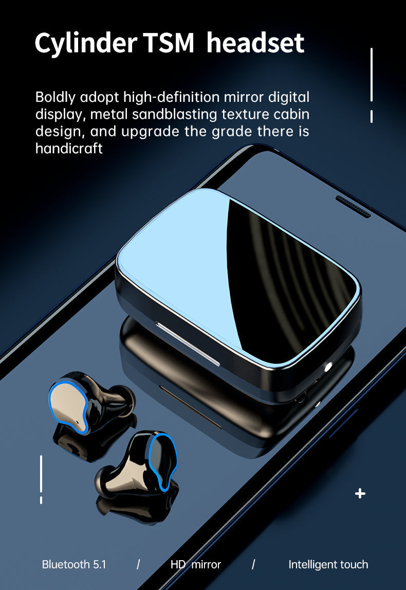Flashlight Charging Case Wireless Noise Cancelling Earbuds - Image 8