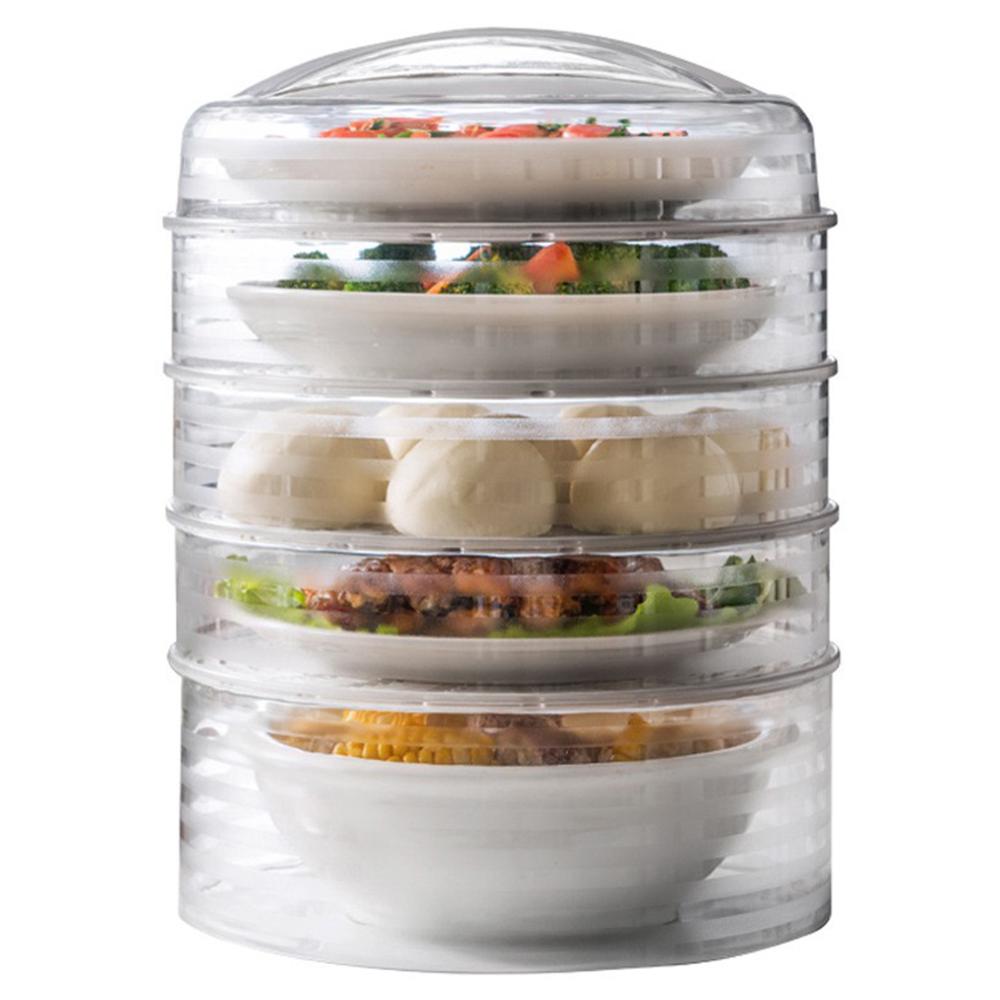 5-Tier Transparent Food Storage Container