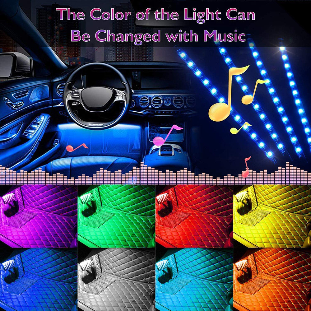 Car Neon Interior Light Lamp - MaviGadget