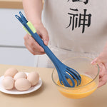 2in1 Manual Whisk Tong