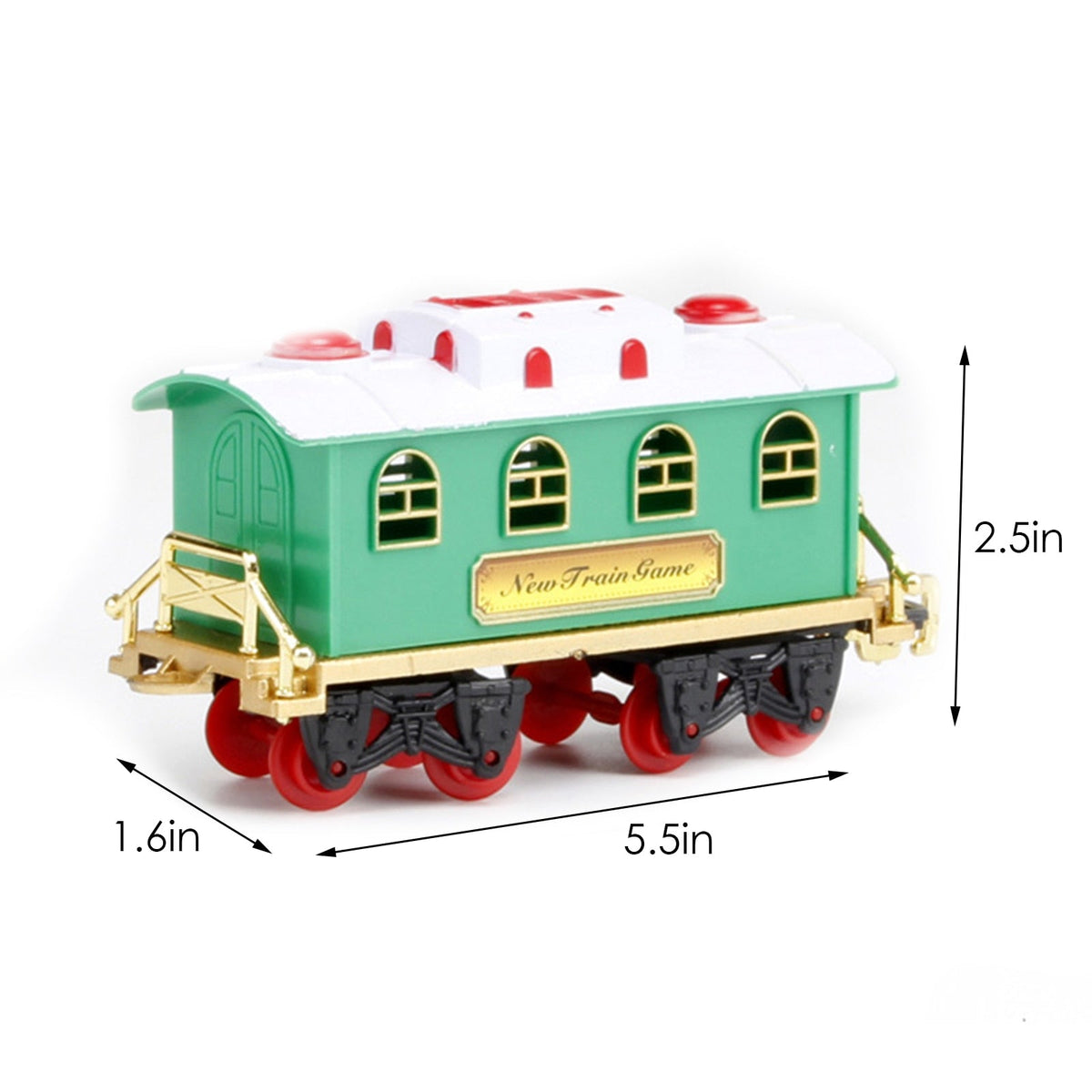 Christmas Tree Toy Train Set