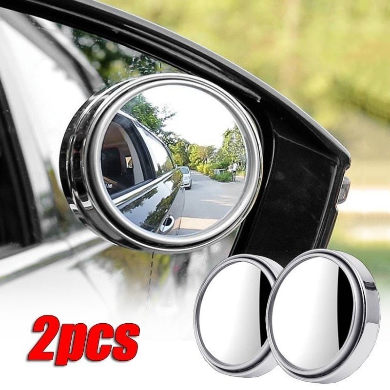 360 Wide Angle Wing Mirror Blind Spot Extension Mirror - Image 0