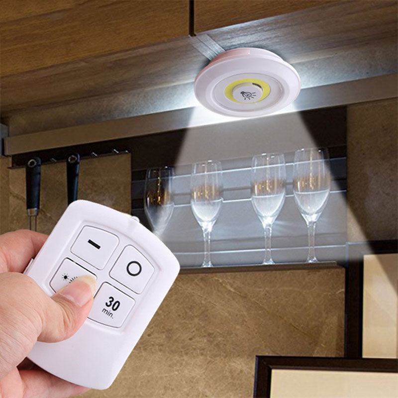 Remote Control Mini Cabinet Dimmable Night Light