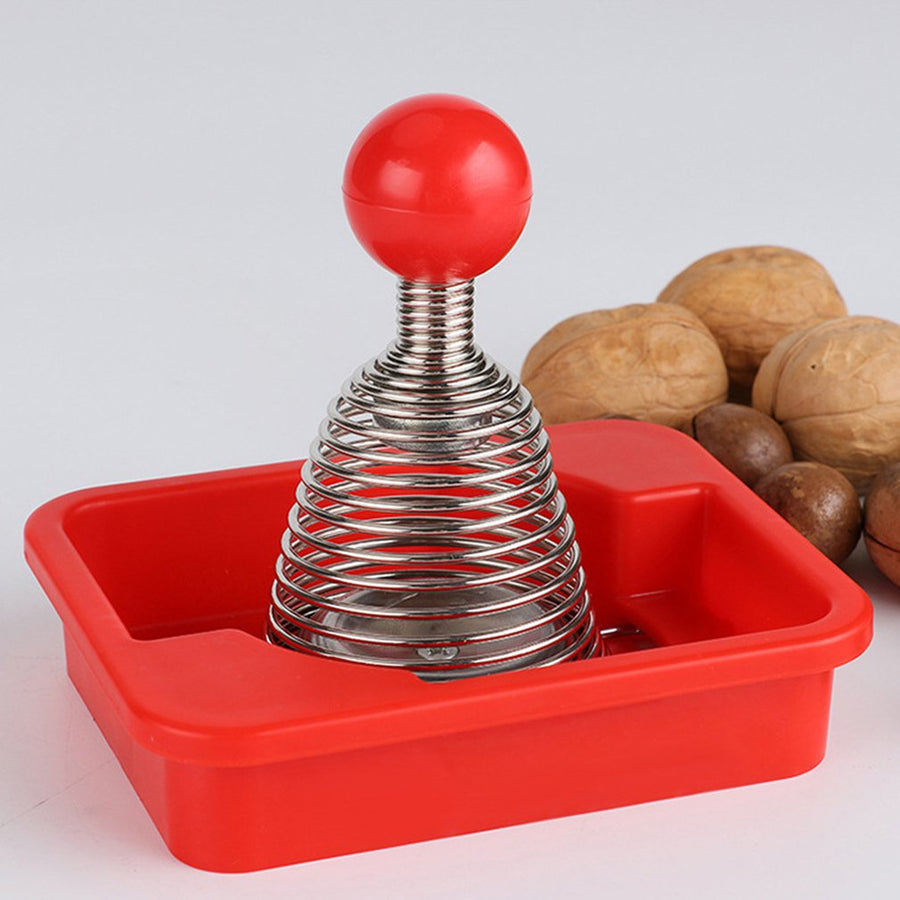 Metal Spring Nut Cracker Gadget - Image 1