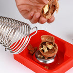 Metal Spring Nut Cracker Gadget