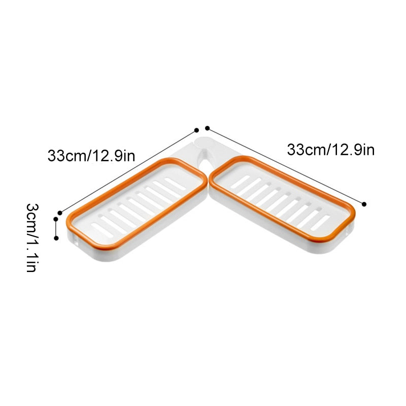 Wall-Mounted Rotatable Bathroom Shelf - Image 5